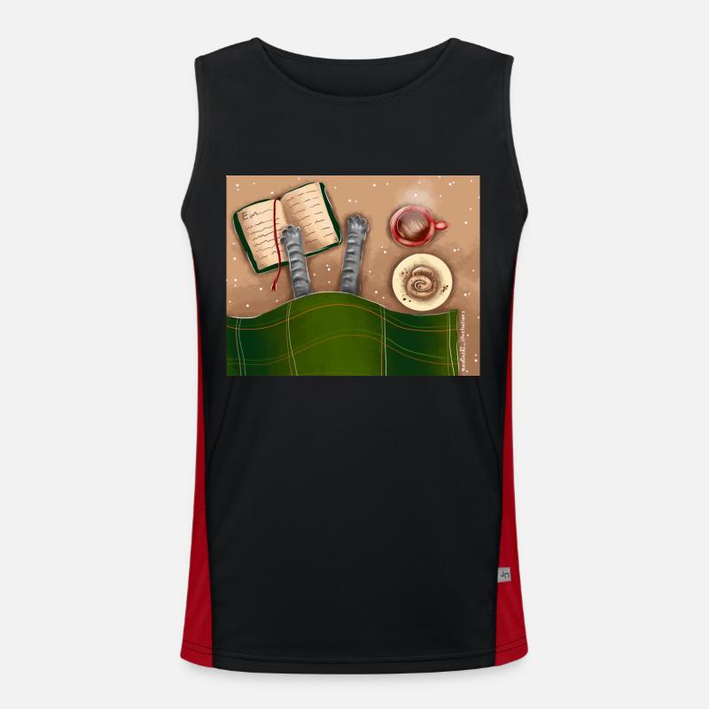 Journée parfaite Débardeur respirant contrasté Homme 