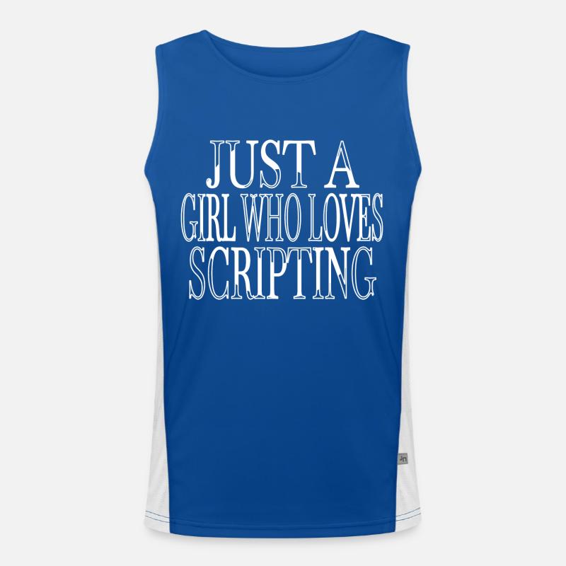 Présenter des blagues Débardeur respirant contrasté Homme 