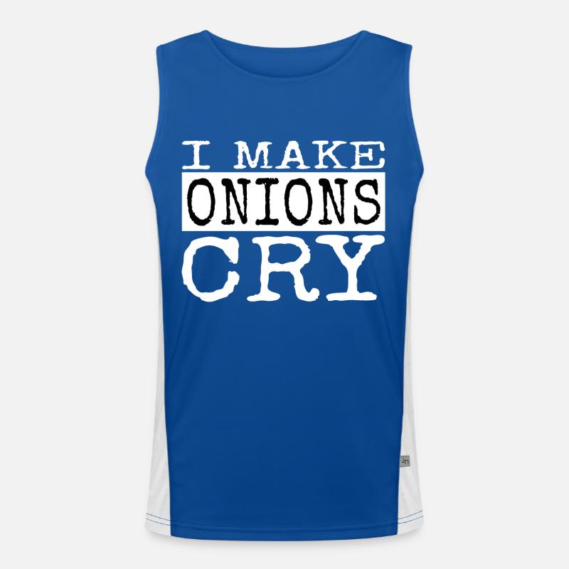 gift gift for chef humor master chef Funktionelles Kontrast-Tank Top für Männer 