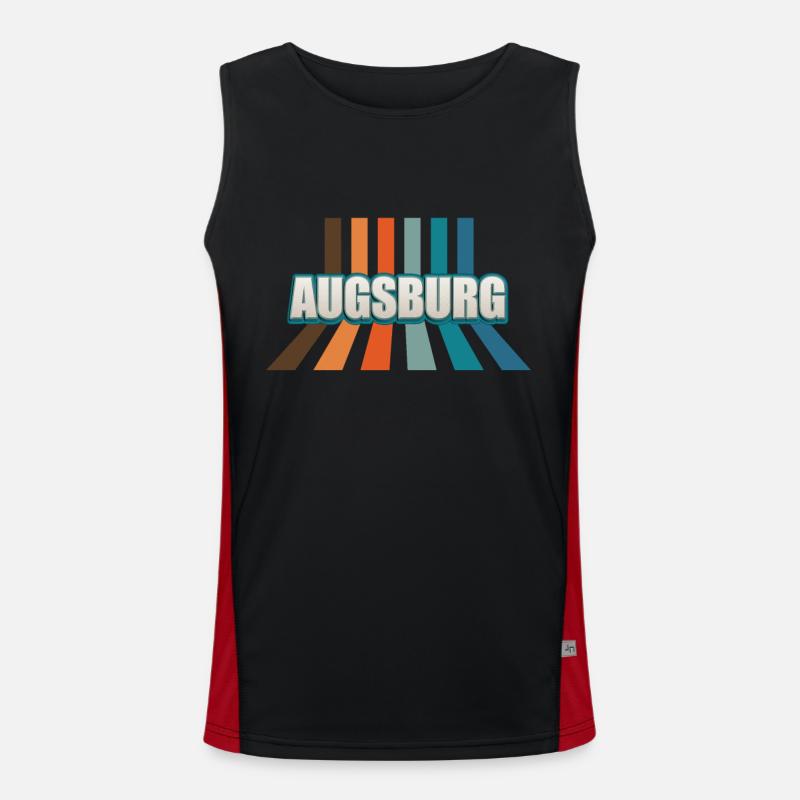 Augsburgerin Augsburger Augsburg Men's Functional Contrast Tank Top 