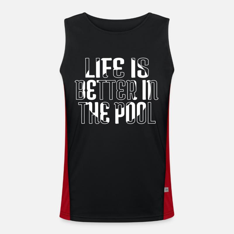 Idée présente Vélo Swim Sweats à capuche et sweat-shirts Débardeur respirant contrasté Homme 