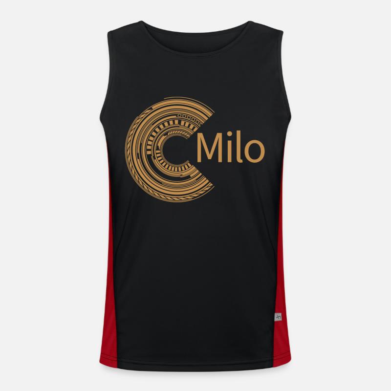 Pour Milo Débardeur respirant contrasté Homme 