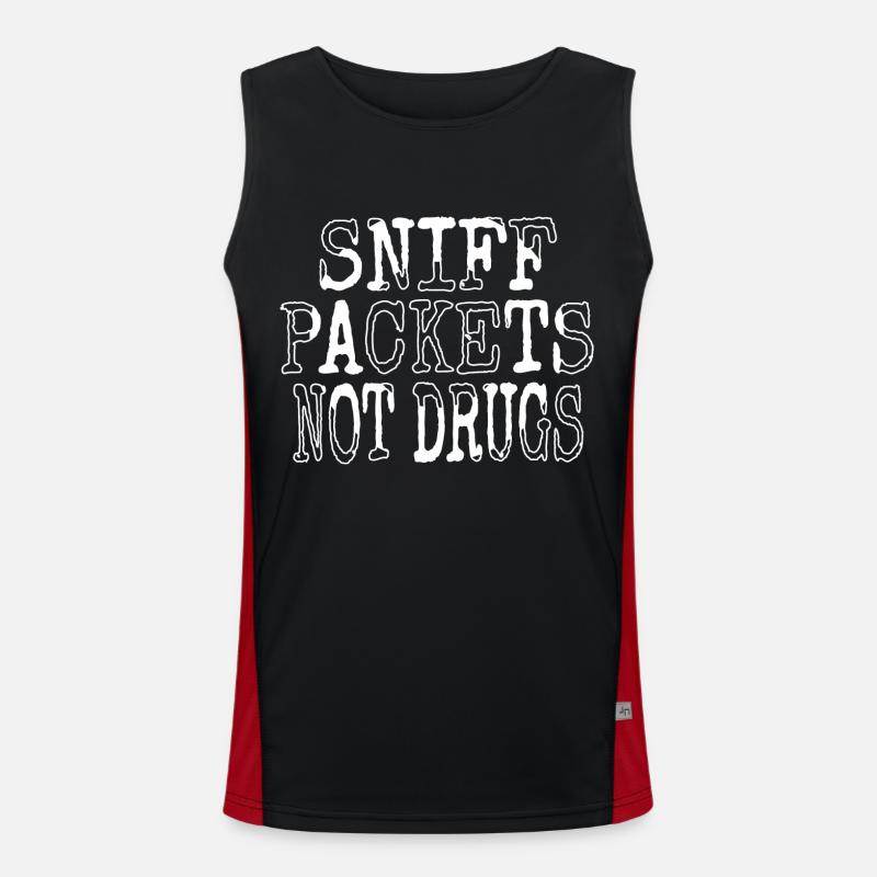 hacking coding computer humour geek present idea Men's Functional Contrast Tank Top 
