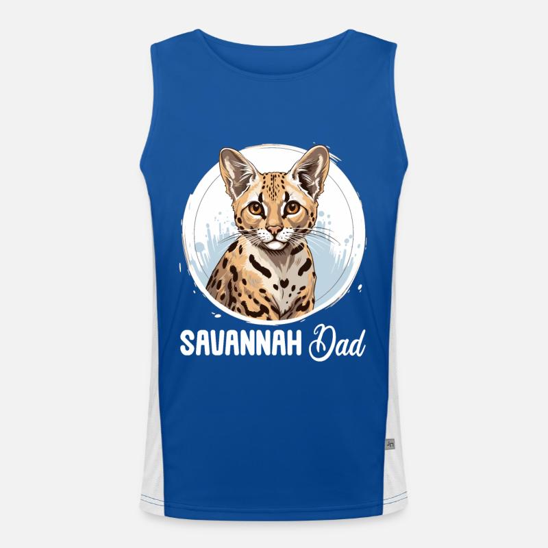 Savane Débardeur respirant contrasté Homme 