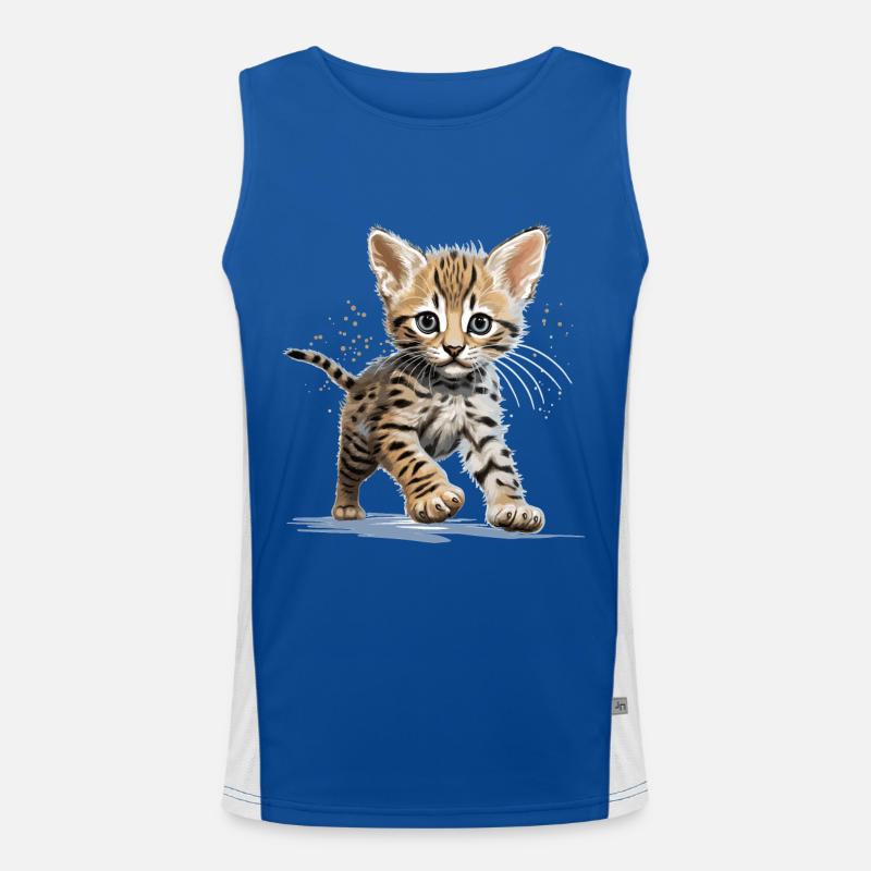 Savane Débardeur respirant contrasté Homme 