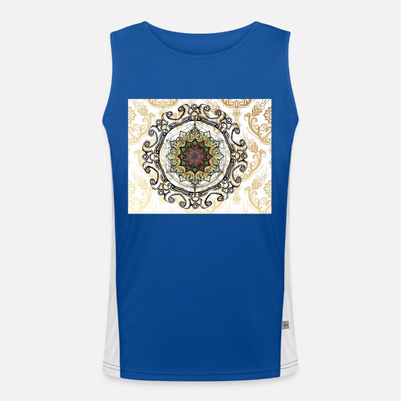 2 6 Original Funktionelles Kontrast-Tank Top für Männer 