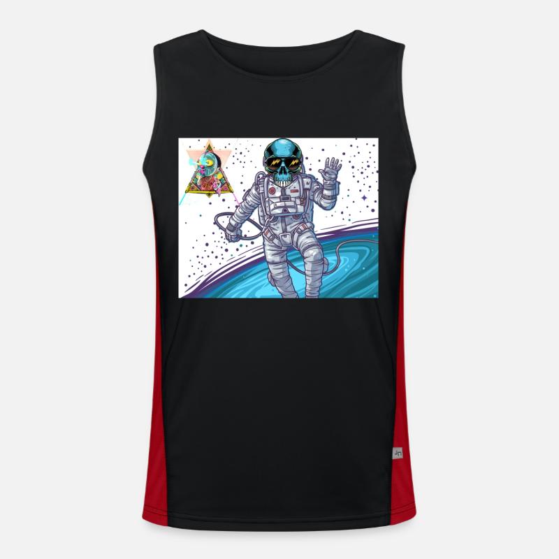 3 Original Funktionelles Kontrast-Tank Top für Männer 