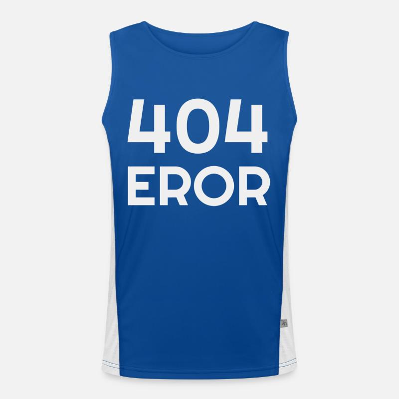 404-Fehler Funktionelles Kontrast-Tank Top für Männer 