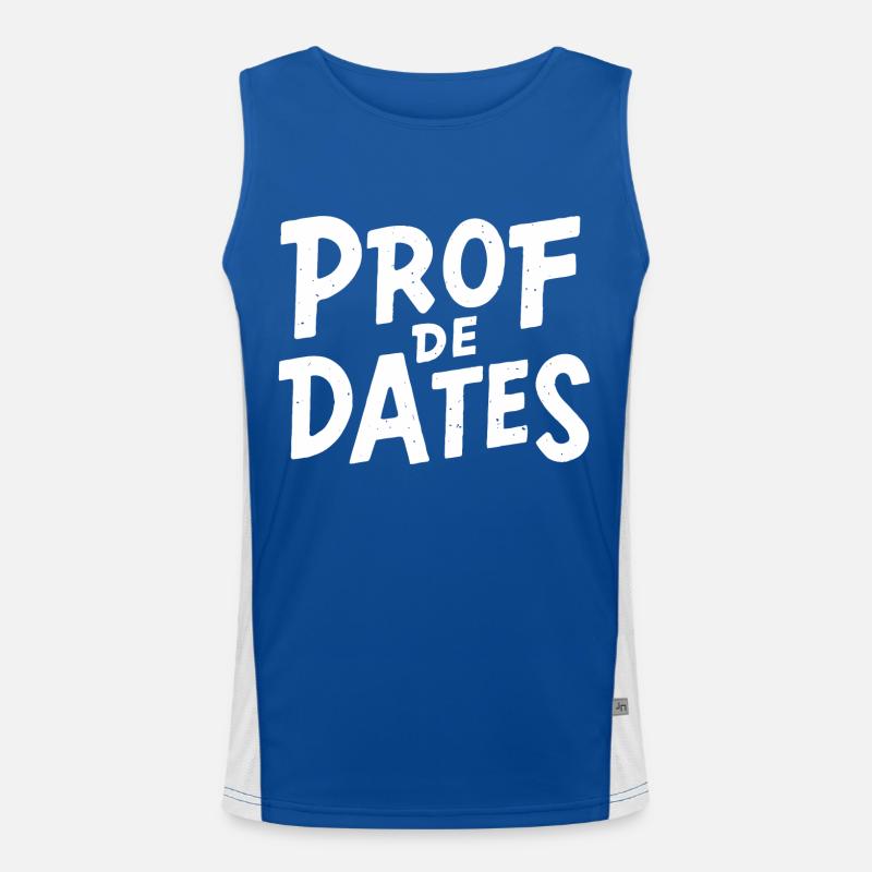 Prof de dates Débardeur respirant contrasté Homme 