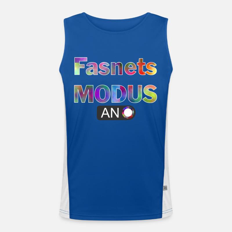 fasnetsmodus Funktionelles Kontrast-Tank Top für Männer 