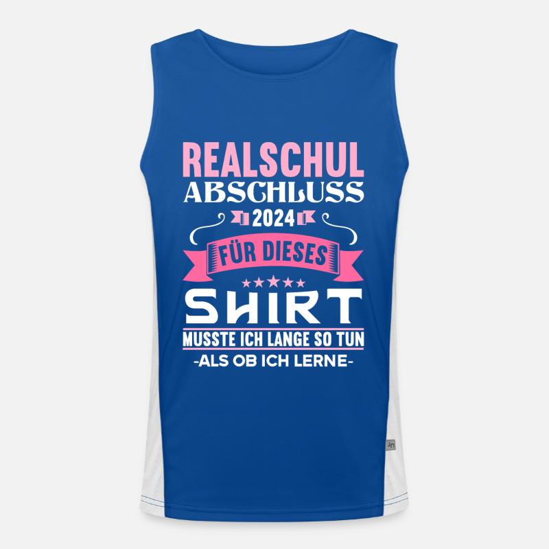 Lycée Jeunes Filles Lycée 2024 Débardeur respirant contrasté Homme 