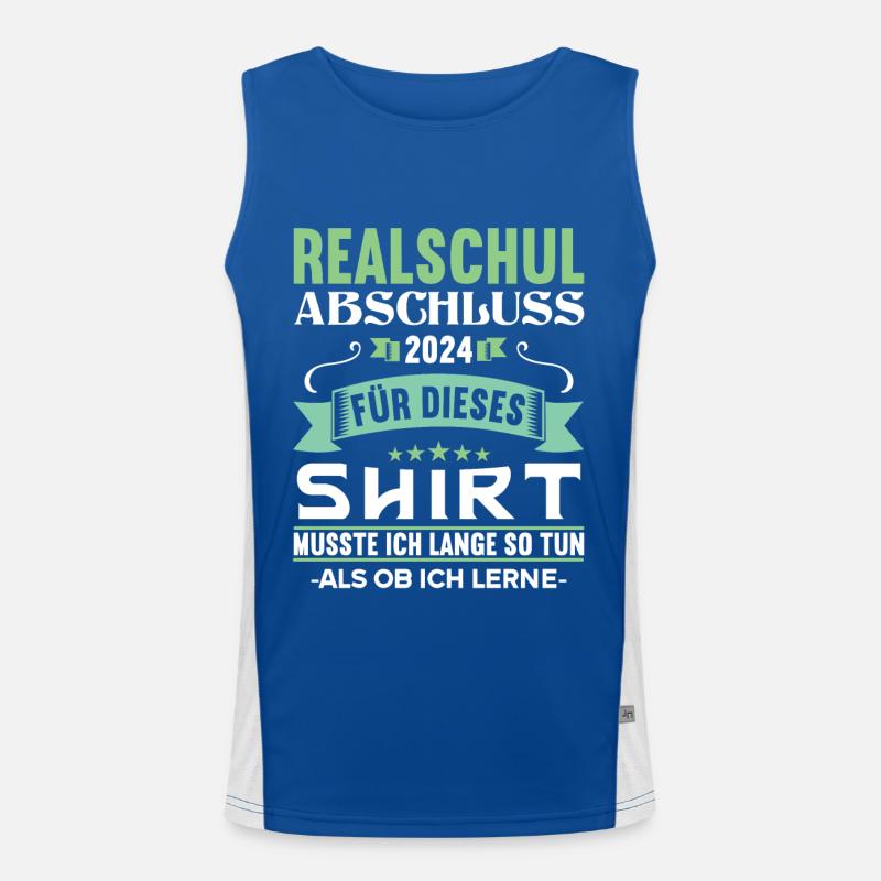 Lycée Jeunes Filles Lycée 2024 Débardeur respirant contrasté Homme 