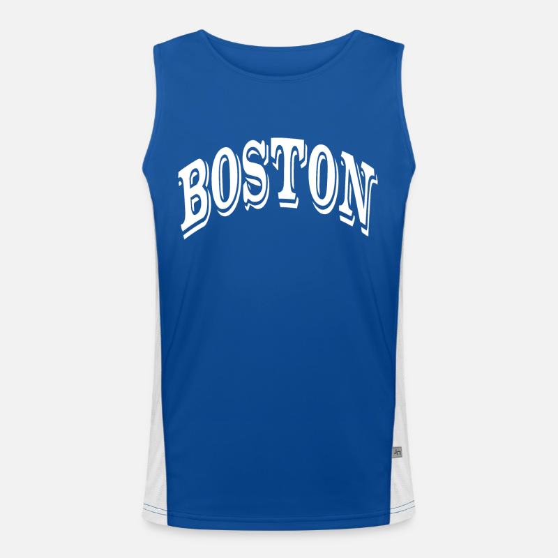Boston Men's Functional Contrast Tank Top 