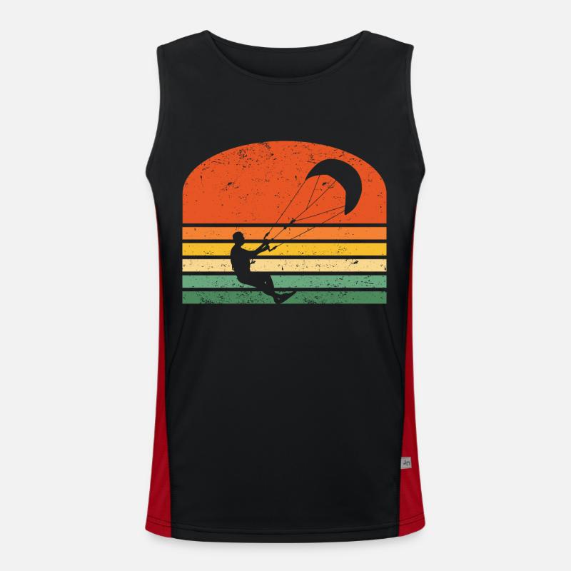 Kitesurf Débardeur respirant contrasté Homme 