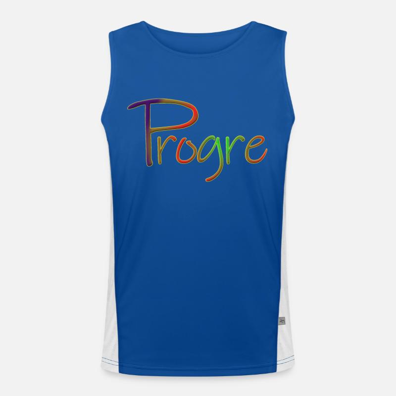 Progressif Débardeur respirant contrasté Homme 