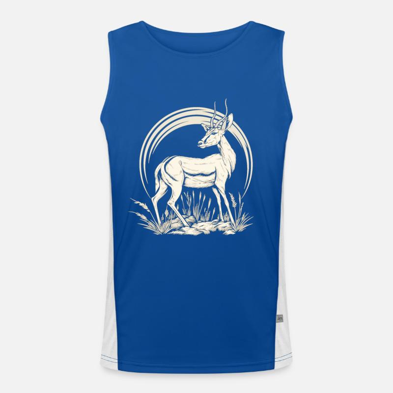 Antelope Antilopen Antilope Men's Functional Contrast Tank Top 