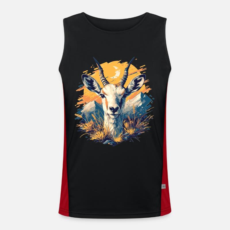 Antelope Antilopen Antilope Men's Functional Contrast Tank Top 