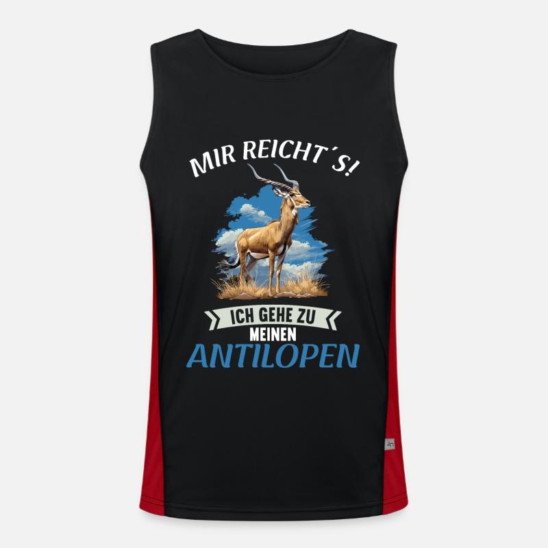 Antelope Antilopen Antilope Men's Functional Contrast Tank Top 