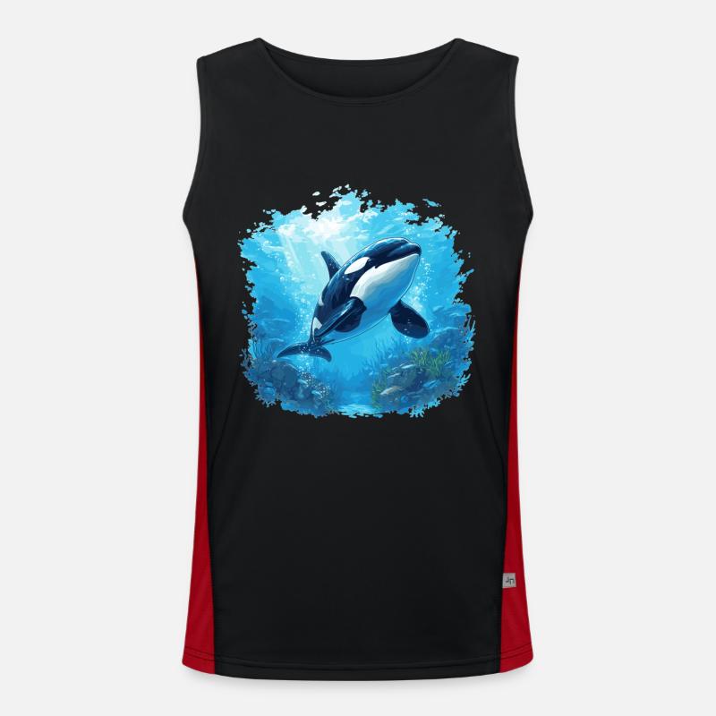 Orcas Orca Men's Functional Contrast Tank Top 