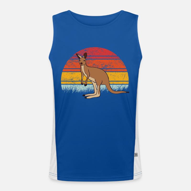 Kangaroo Men's Functional Contrast Tank Top 