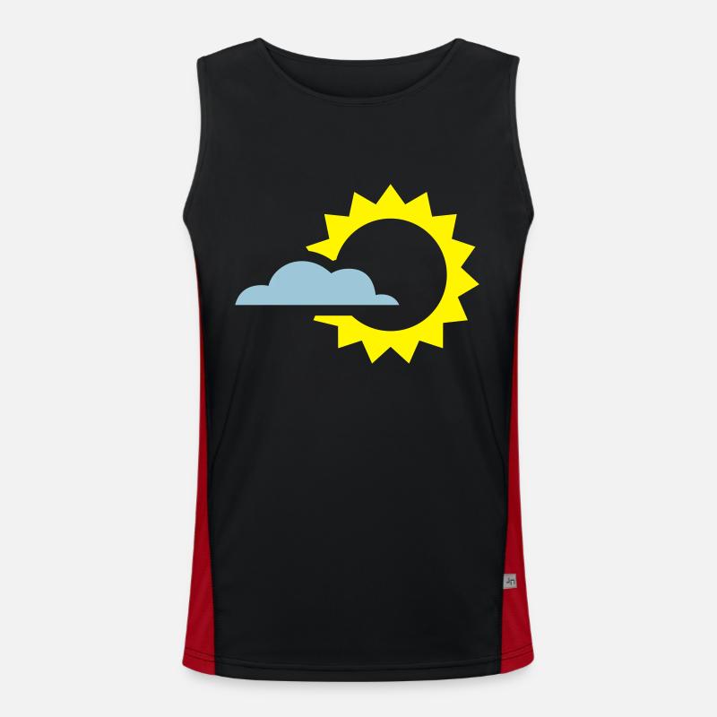 Sun Men's Functional Contrast Tank Top 