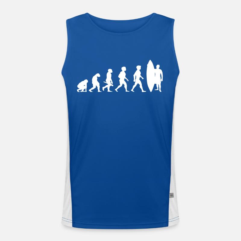 Evolution Surf Surfers surf surf Débardeur respirant contrasté Homme 