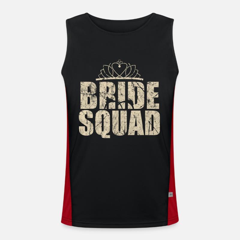 hen Men's Functional Contrast Tank Top 