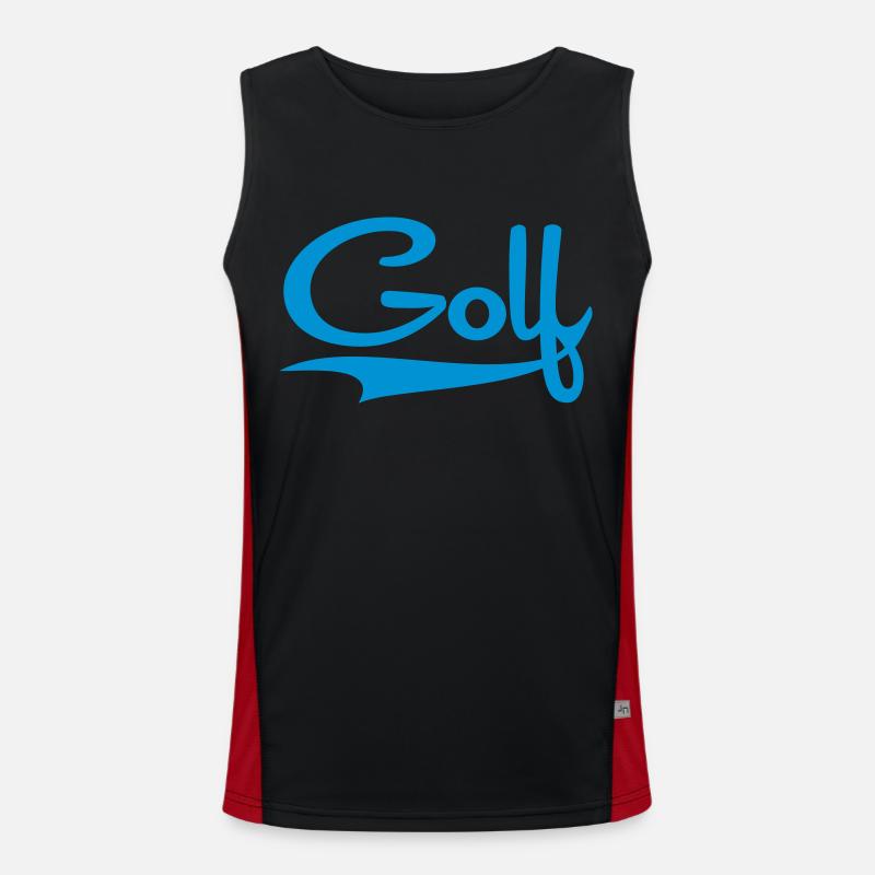golf Débardeur respirant contrasté Homme 