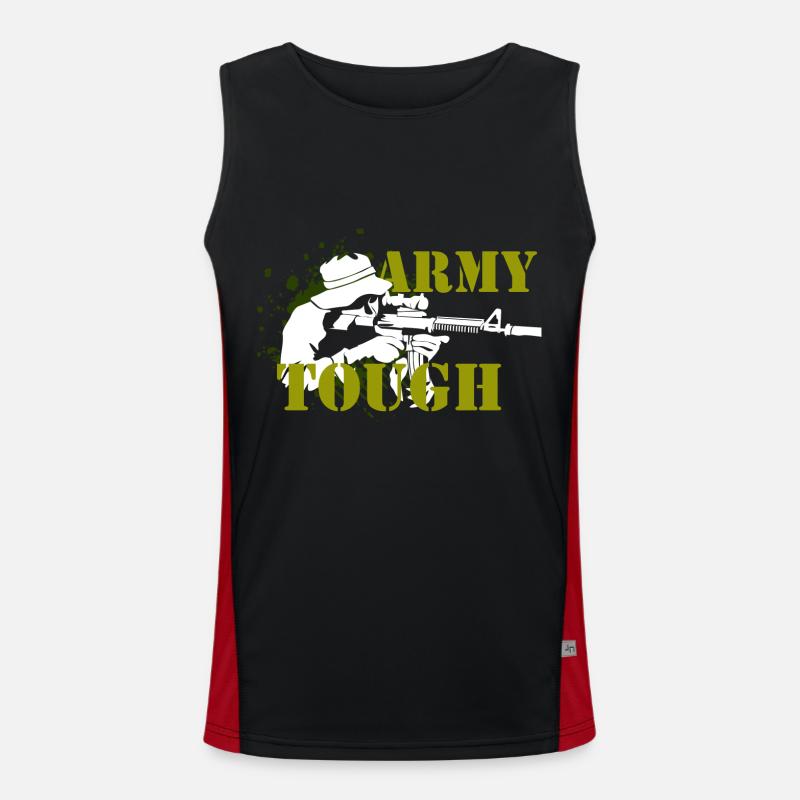 army Men's Functional Contrast Tank Top 