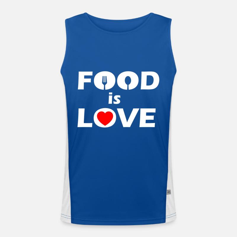 eat Men's Functional Contrast Tank Top 