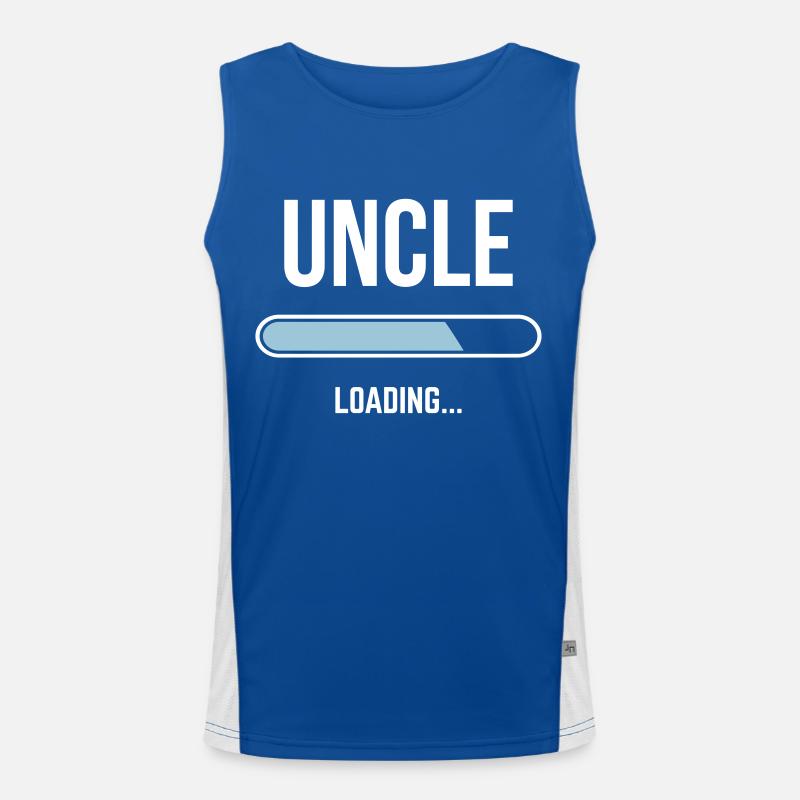 Uncle Loading Funktionelles Kontrast-Tank Top für Männer 