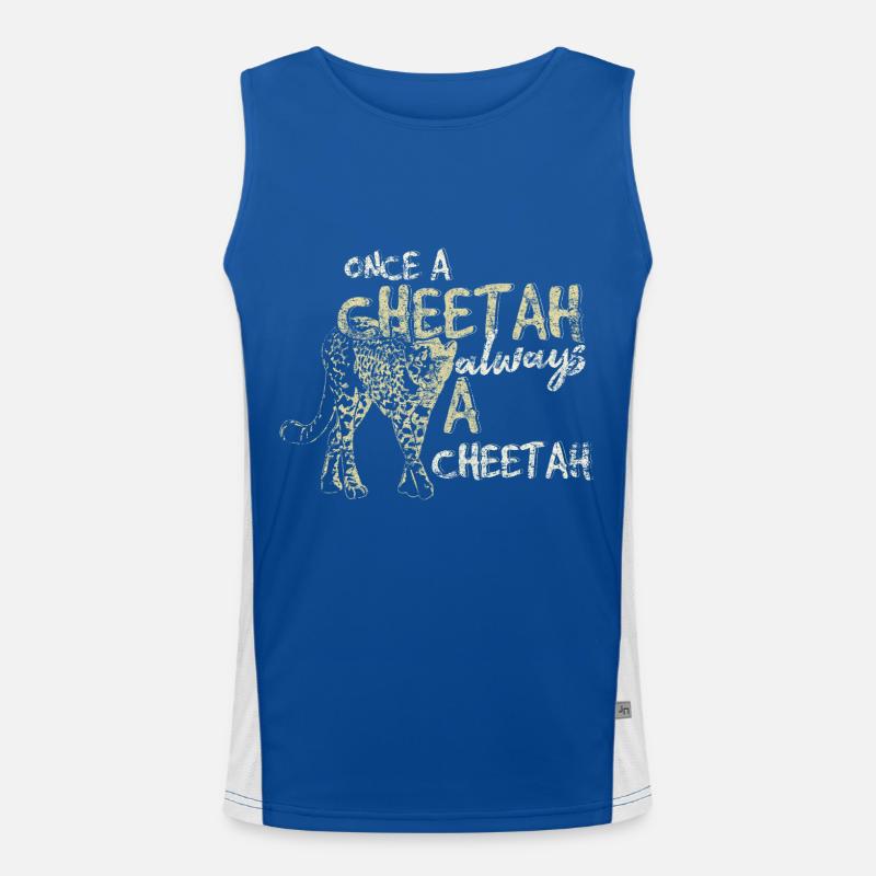 guépard Débardeur respirant contrasté Homme 