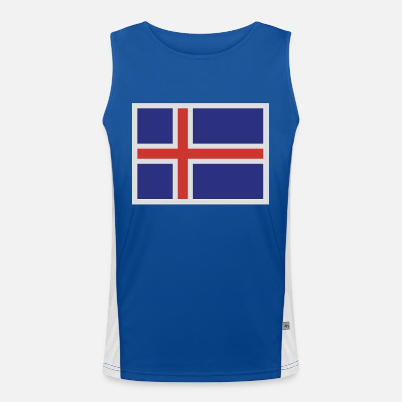 Iceland Men's Functional Contrast Tank Top 