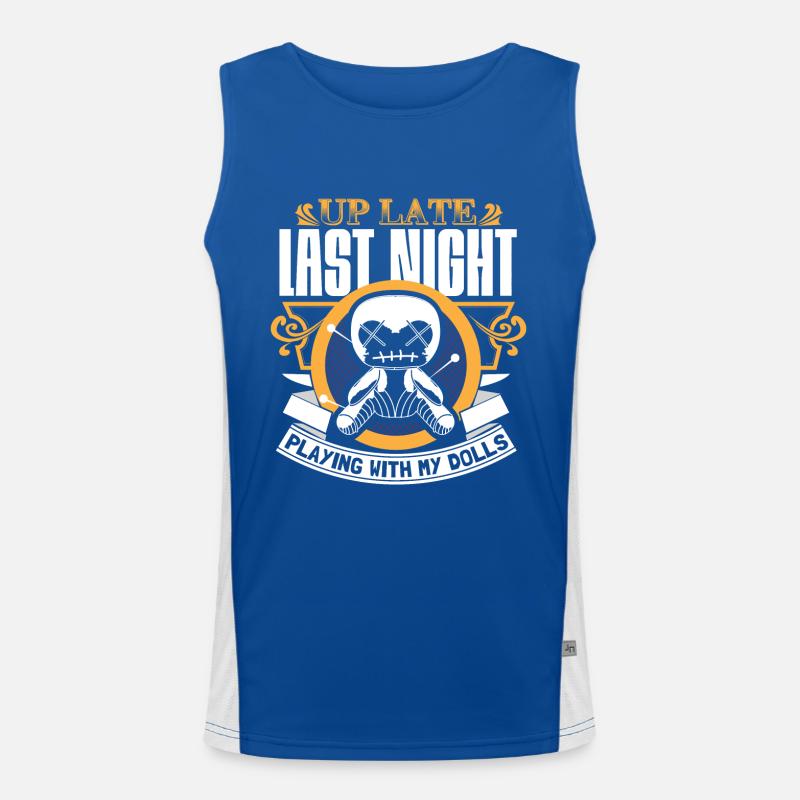 Voodoo Bondieu Geschenkidee Funktionelles Kontrast-Tank Top für Männer 