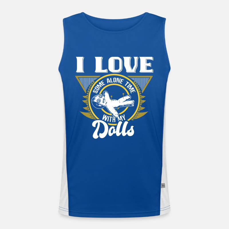 Voodoo Bondieu Curse Men's Functional Contrast Tank Top 