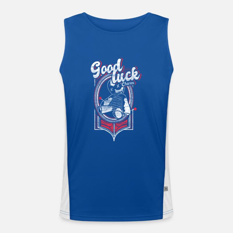 Voodoo Bondieu Gift Idea Men's Functional Contrast Tank Top 