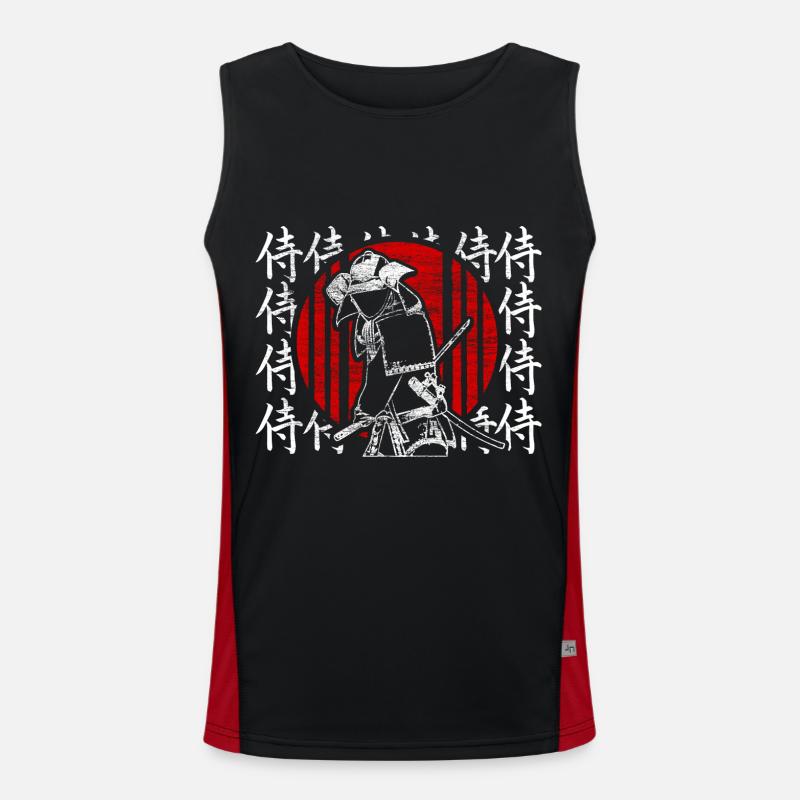 Japan Sakura Birthplace Gift Men's Functional Contrast Tank Top 