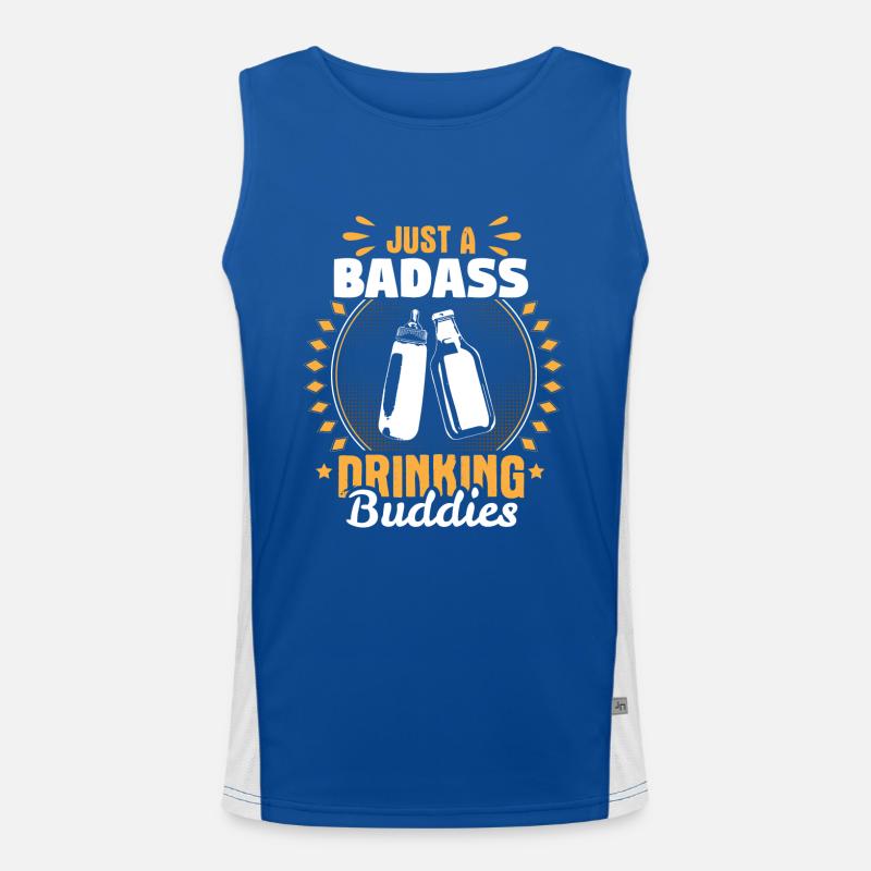 Father Son Birth Gift Men's Functional Contrast Tank Top 