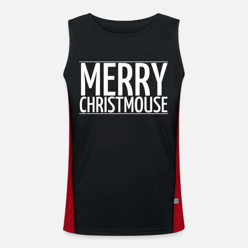 Bubaprints birthday present idea lyrics Men's Functional Contrast Tank Top 
