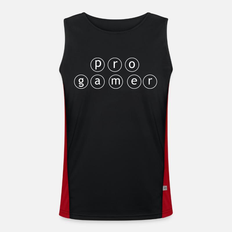 Game Gaming PC Funktionelles Kontrast-Tank Top für Männer 
