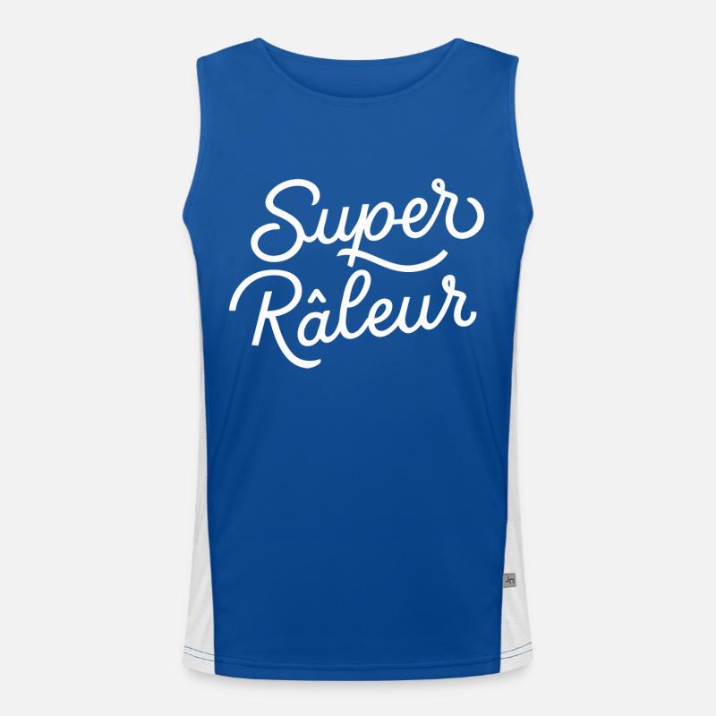 Super râleur Débardeur respirant contrasté Homme 