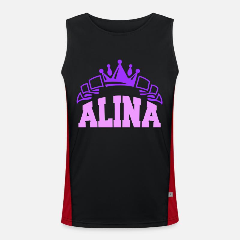 Alina Men's Functional Contrast Tank Top 