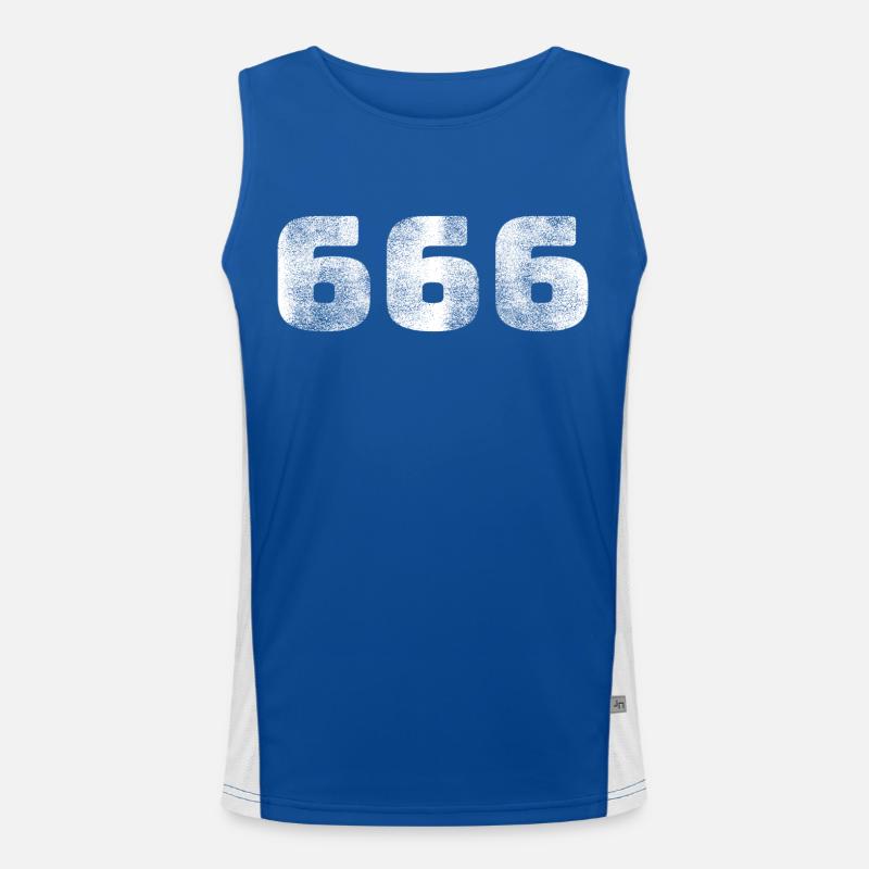 666 Men's Functional Contrast Tank Top 
