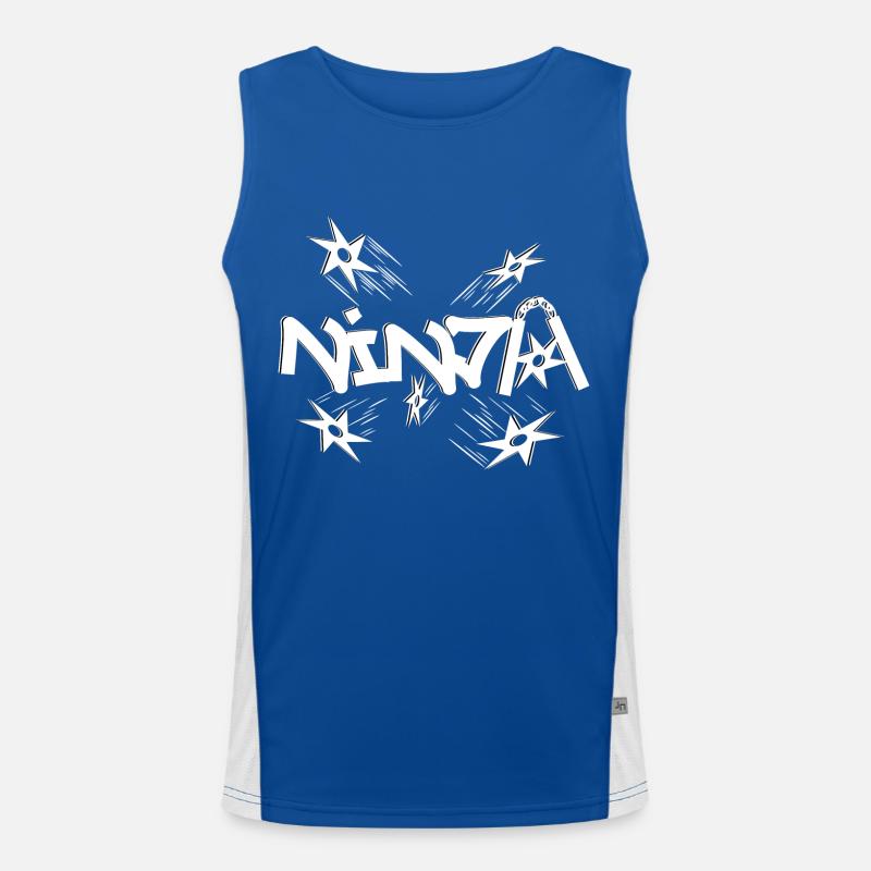 Ninja Débardeur respirant contrasté Homme 