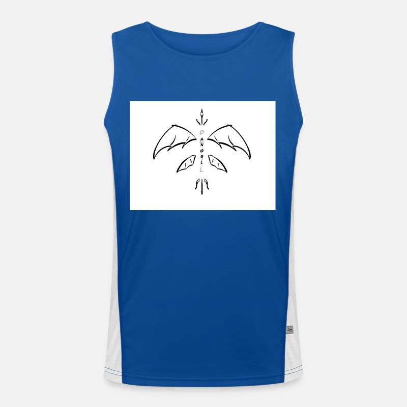 ANGEL / DEVIL Men's Functional Contrast Tank Top 