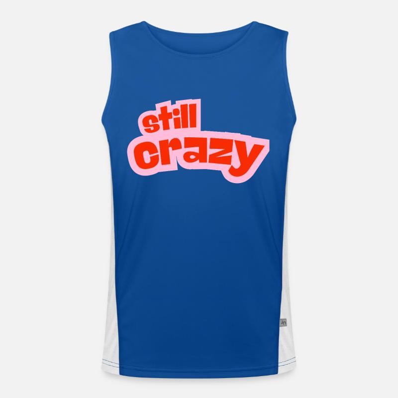 still crazy Funktionelles Kontrast-Tank Top für Männer 