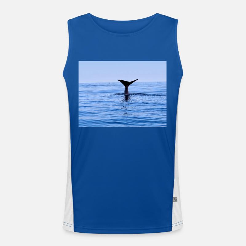 Wal Funktionelles Kontrast-Tank Top für Männer 