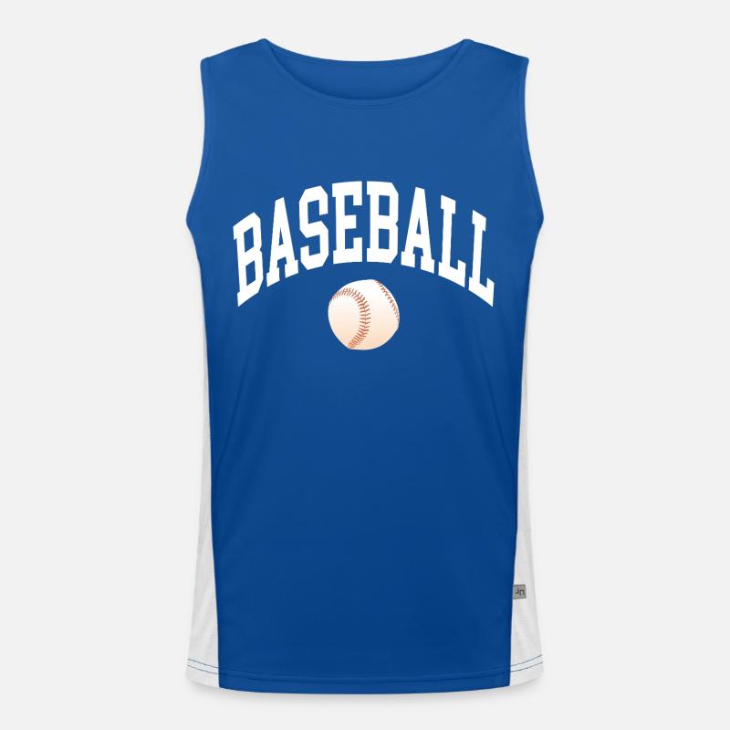 Base-ball Débardeur respirant contrasté Homme 