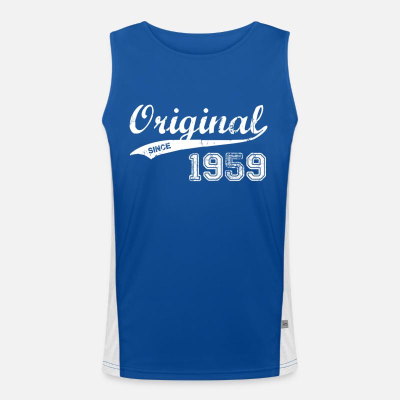1959 Funktionelles Kontrast-Tank Top für Männer 