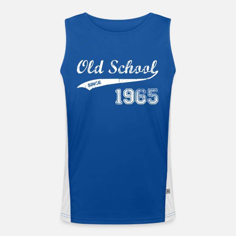 1965 Funktionelles Kontrast-Tank Top für Männer 